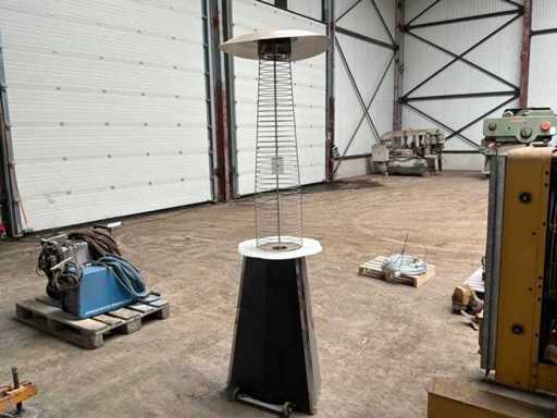 Chauffage de terrasse mobile