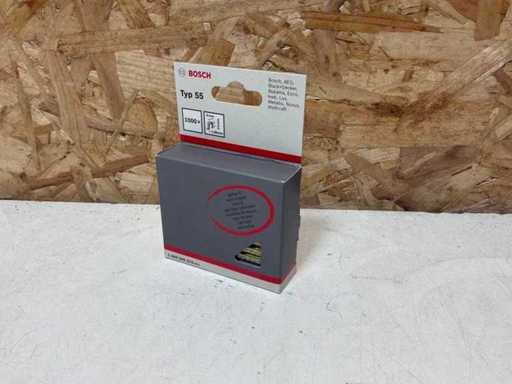 Bosch staples galvanized with narrow back 23mm (40000x)