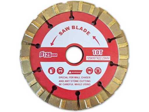 Zestaw diamentowych tarcz Hyundai 56434-1 do obcinaczy do kół (17x)