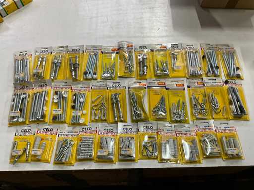 Apolo Mea/Celo Mix lot various fasteners