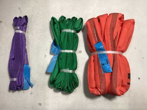 Diverse Strop- Hijsbanden (3x)