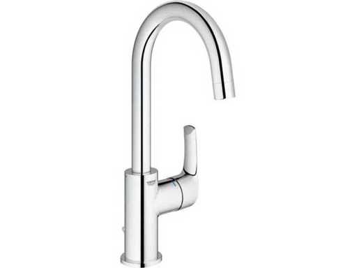 Grohe Eurosmart 1-gats Wastafelkraan met hoge ronde uitloop