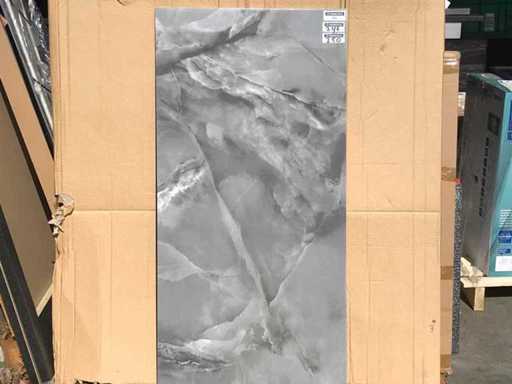 Kutahya Marea Dark Grey Gepolijst 60x120 cm Tegel 120,96 m²