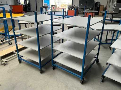 Carrello a scaffale Aestico (2x)