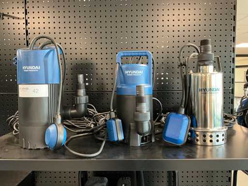 Hyundai Submersible Pump (3x)