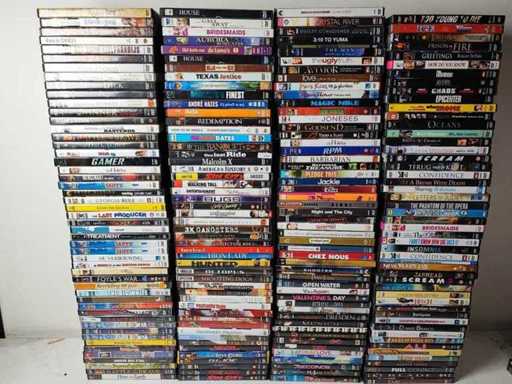 Partia DVD, 200 sztuk