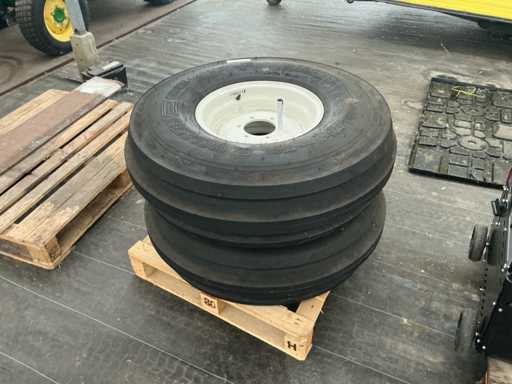 Pneus Vredestein Multirill, jante et jante (2x)