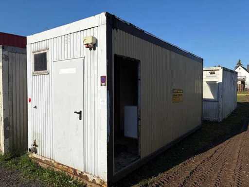 Duș-toaletă hibridă - 20ft. Recipient pentru toaletă de duș