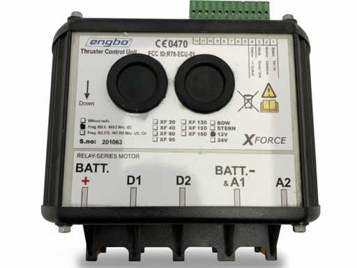 Unité de contrôle de poussée de proue Engbo Xforce XF20 - 12-90112