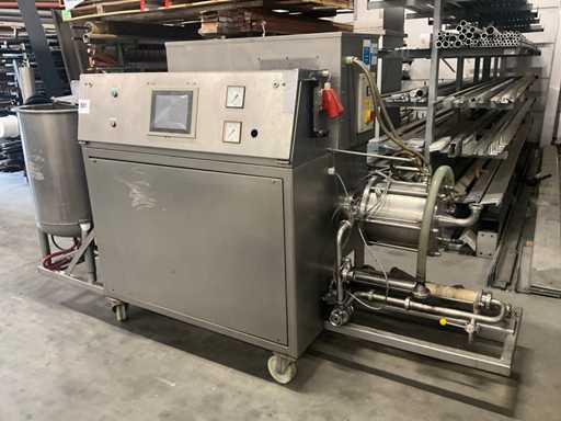 Cooling-combi Mixer 5 Continuous aeration machine