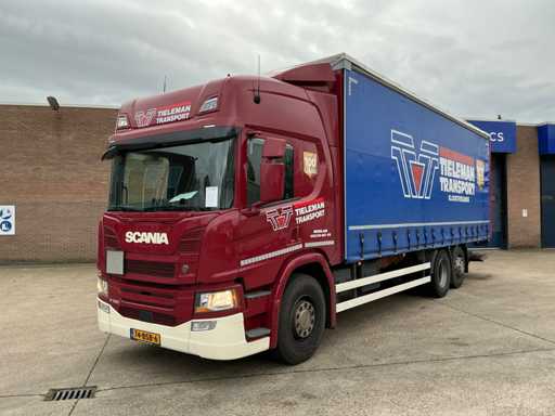 2021 Scania P280 Lkw mit Cockpitkarosserie
