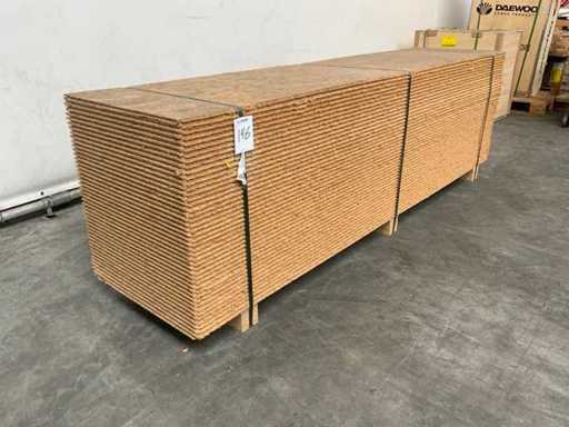 Osb plaat 2500x625x12mm (44x)