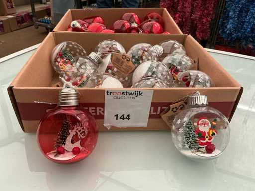 Serta ataliza. Weihnachtskugeln. (24-fach)