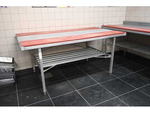 Table de travail pour sculpture en aluminium