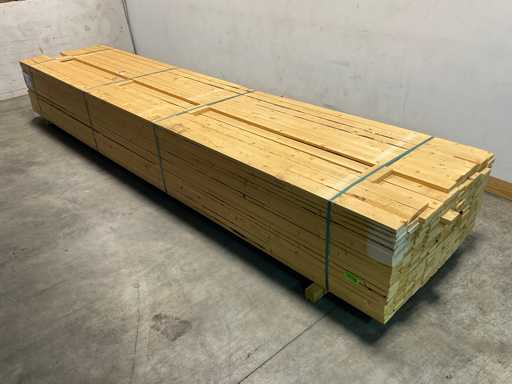 Gehobelte Fichtendiele 480x9,5x2,8 cm (75x)