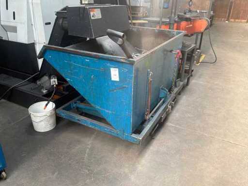 Afval kipcontainer