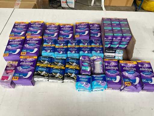 Always Mix lot sanitary pads