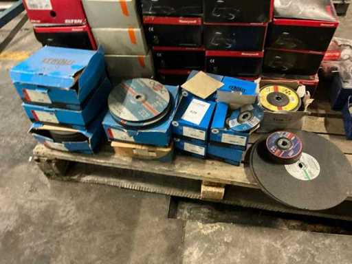 Série de différentes meules