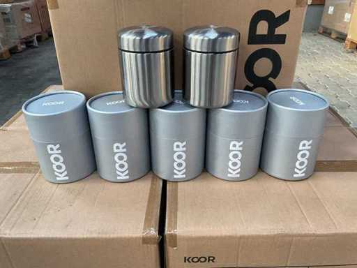 Partij Voorraadpot Thermo Steel 400ml (96x)