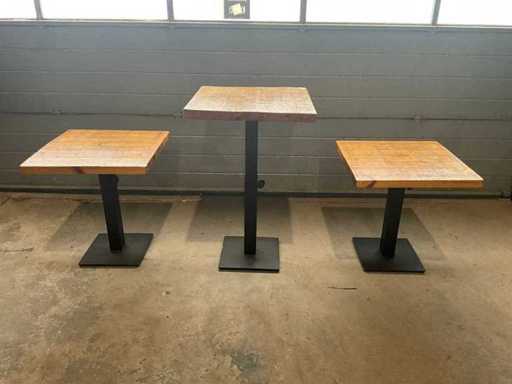 Höhenverstellbarer Restauranttisch (3x)