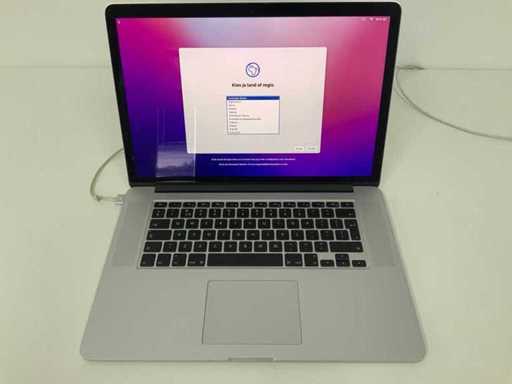 Apple A1398 15-calowy MacBook Pro MJLQ2N/A Laptop