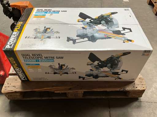 Power Plus POWX075750DB Afkortcirkelzaagmachine