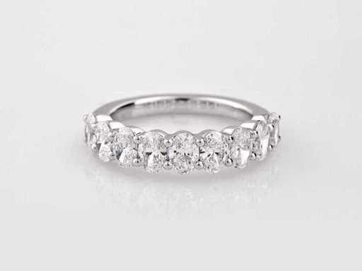 14 KT White gold Ring With 2.26 Cts Lab Grown Diamond