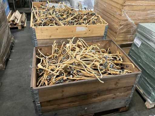 Batch of clothes hangers