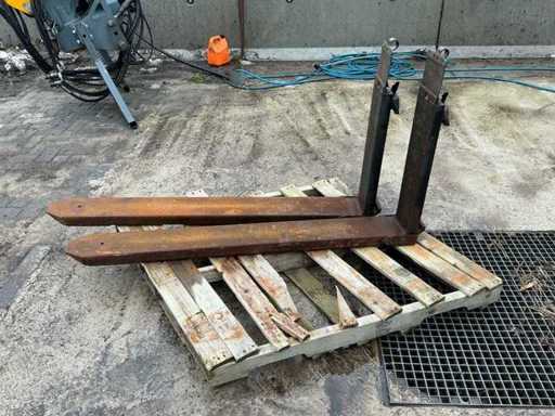 Hydraulisch uitschuifbare pijlgrippers Heftruck toebehoren