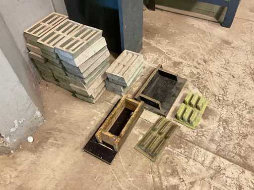 Grile din beton 29x15cm + matrițe
