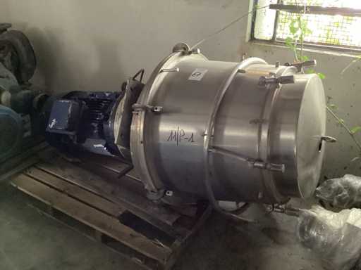 FBR Vertikale Durchführmaschine aus Edelstahl