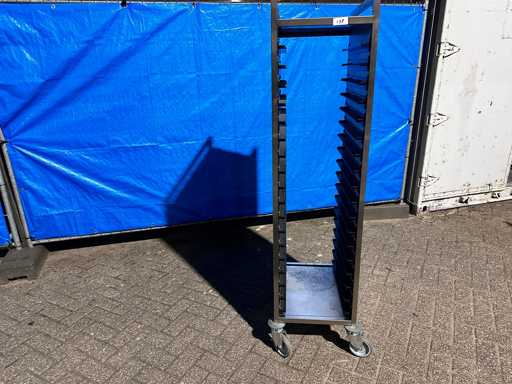 Dienblad wagen 18-laags