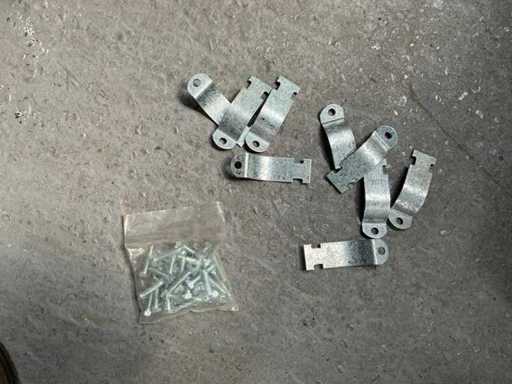 Unistrut M1227 Box Universal Pipe Clamps (18x)