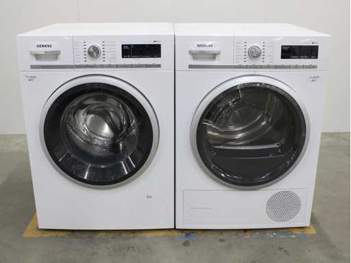 Siemens iQ700 iSensoric bestCollection aquaStop Wasmachine & Siemens iQ700 selfCleaning condenser Wasdroger