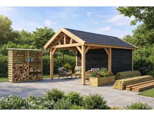 Roofs, garden houses, carports and fencing