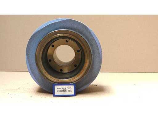 Reishauer RZ 400 / 800 / 1000 - Module 4 EW 15° 4GG Cubitron - Draagflens inclusief slijpschijfflens