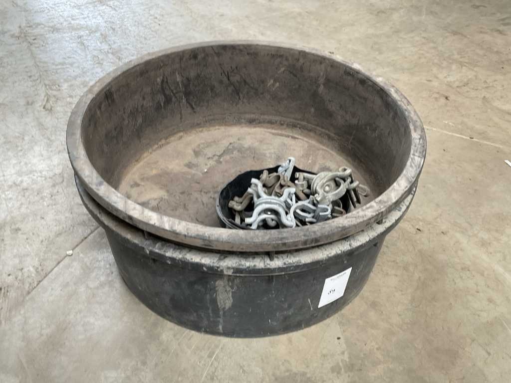 Mortar tub (2x)