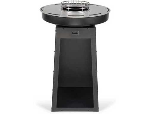 2-in-1 Charcoal Grill & Fire Bowl - Stainless Steel Hob - Ø60 cm