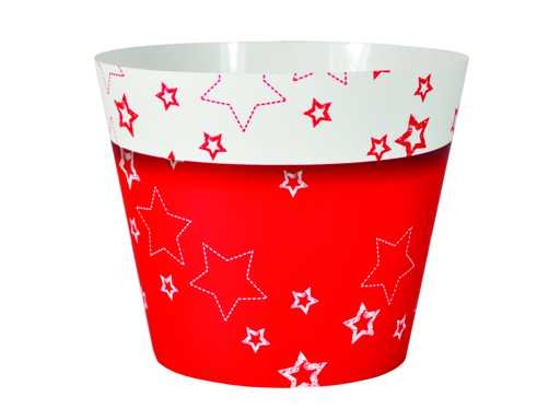 Coperta FW Heavenly Stars Roșu (3380x)