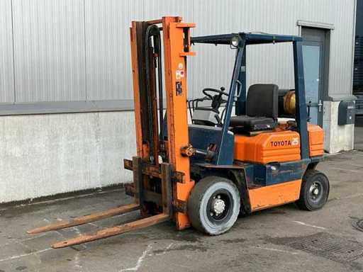 1991 Toyota 42 5FGF/25 Vorkheftruck