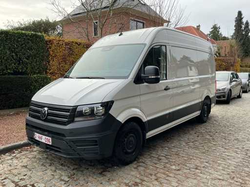 Volkswagen Crafter avec moteur à vapeur Meclean intégré et moteur haute pression