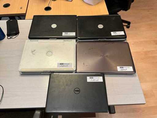 Pack of 5 laptops