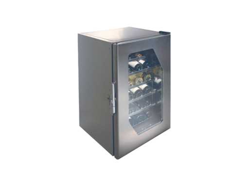 Veco Frigomatic MS130 20-Bottle Stainless Steel Built-In Wine Cellar 24V - G5127524