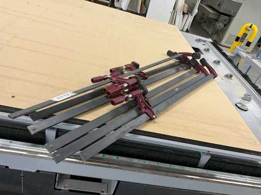 6 x clemă cu șurub cu o singură mână Piher MaxiF 120cm e ca nouă
