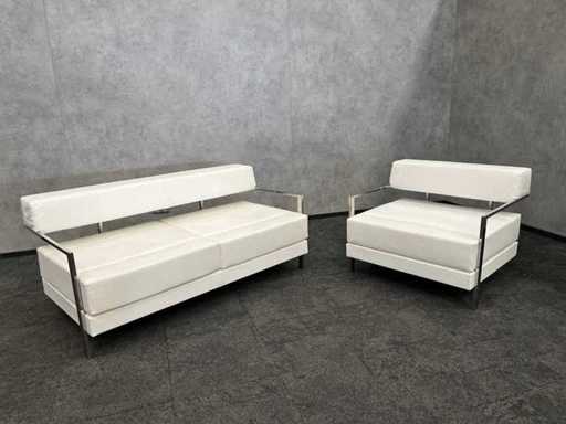 Noti Ixo - set lounge in sintetica pelle