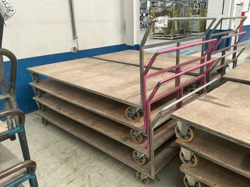 Carrelli di trasporto 4pz