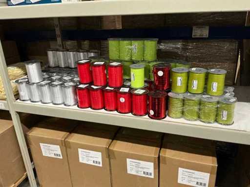 Partia różnych rolek wstążek (81x)