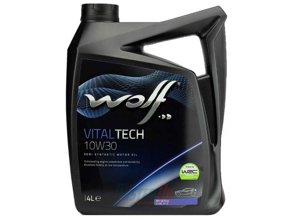 Wolf - 10W-30 - Synthetic engine oil 4L (4x)