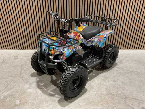 Ultra Motocross 2025 avec porte-bagages ATX 1000 électrique quadruple Blue Space MA06E