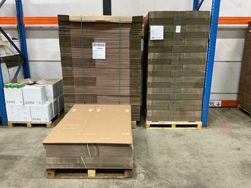 Diverse kartonnen dozen (375x)